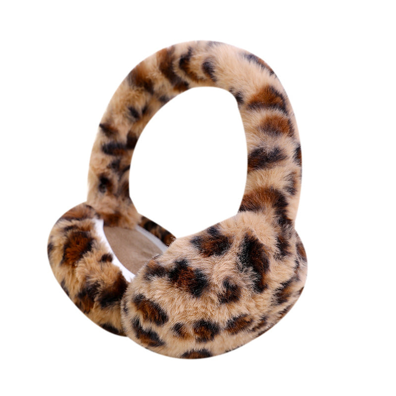Foldable Leopard Earmuffs