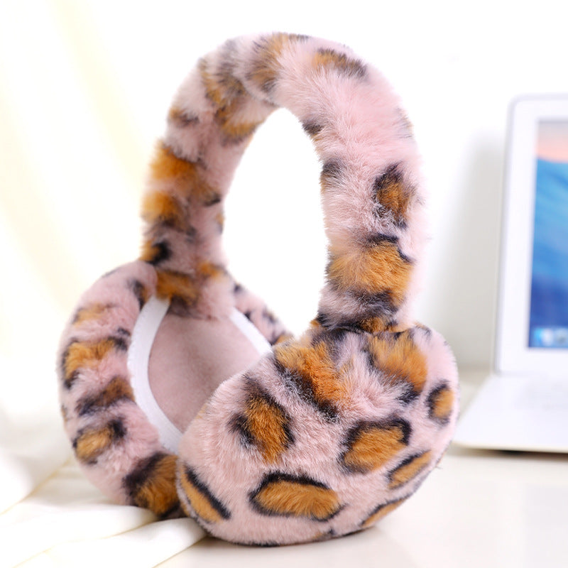 Foldable Leopard Earmuffs