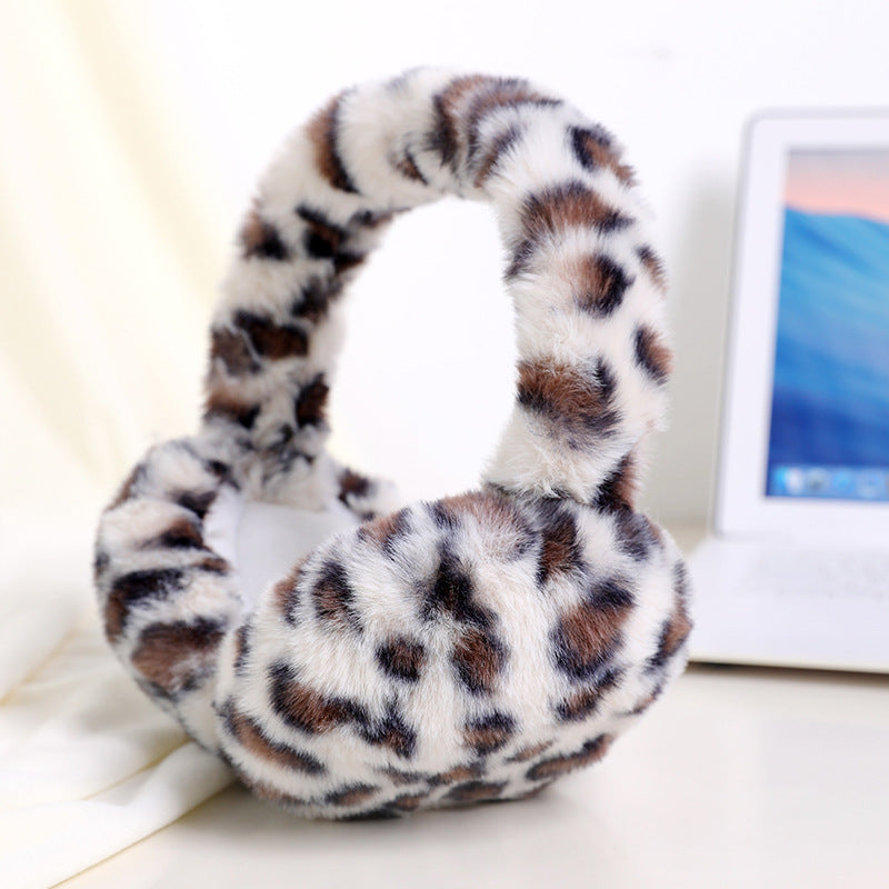 Foldable Leopard Earmuffs